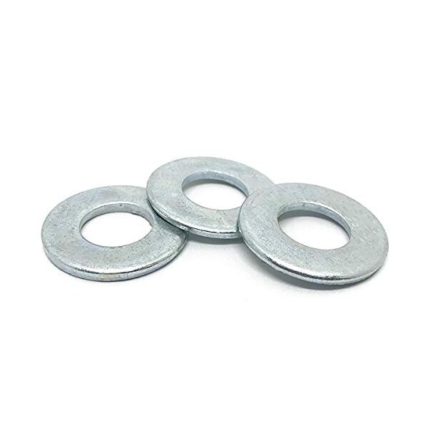 Boltsandnuts.Com Flat Washer, For Screw Size M16 Zinc Plated Finish, 80 PK M16SFW10Z-80 - main